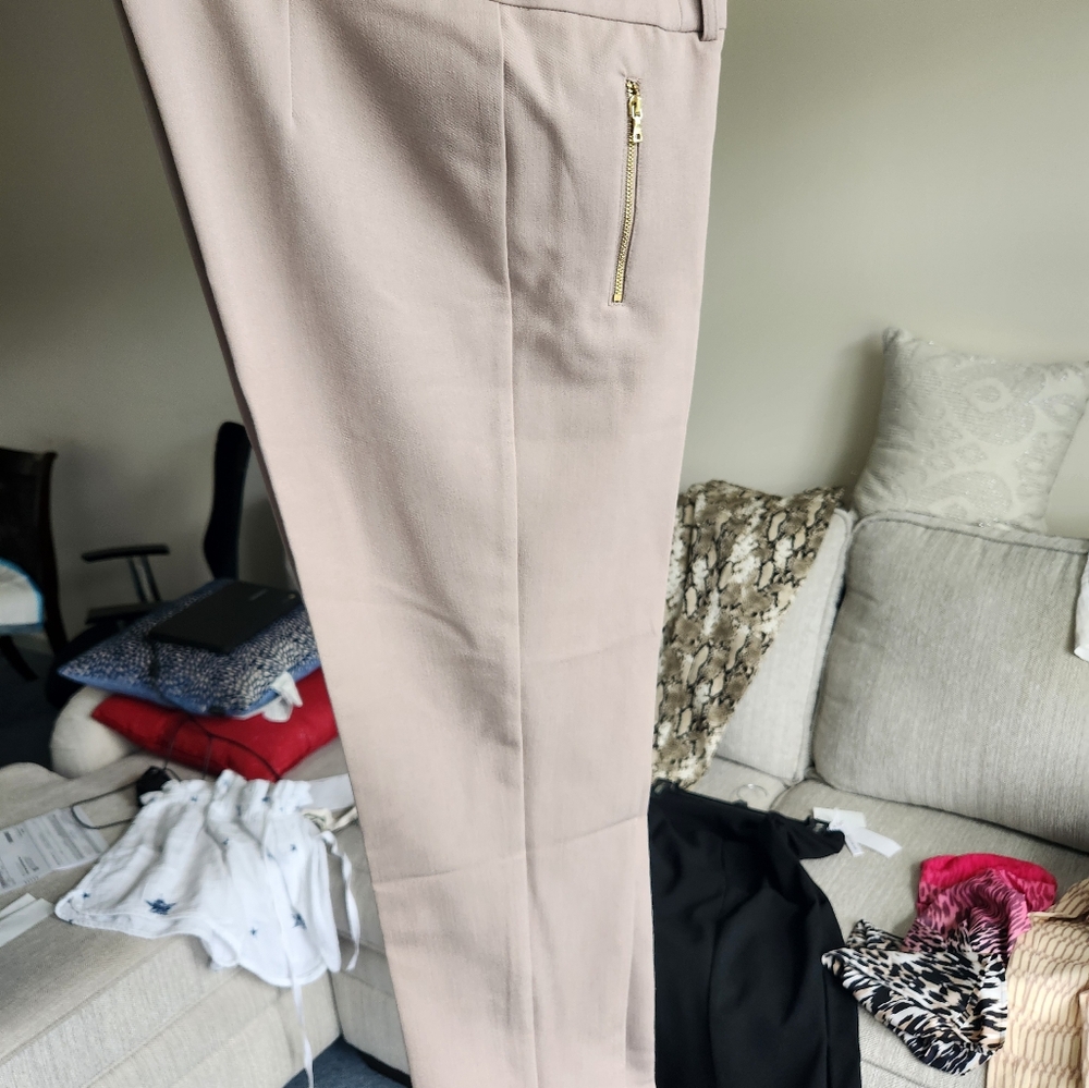 Jones New York Signature taupe colored slacks. Size 8